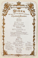 Karl von Bayern - Dinner - 23.1.1862
