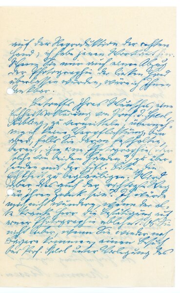 Brief von Momme Nissen an Carl Haberstock - 22.6.1912