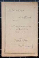 Richard Rost - Die Entwicklung der Musik im Lager zu...