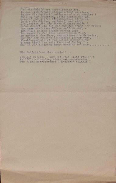 Unbekannt - Die Wanderungen des Endymion - Buch, Dokument - um 1919