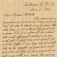 William Dwight Whitney Brief an Theodor Nöldeke -...