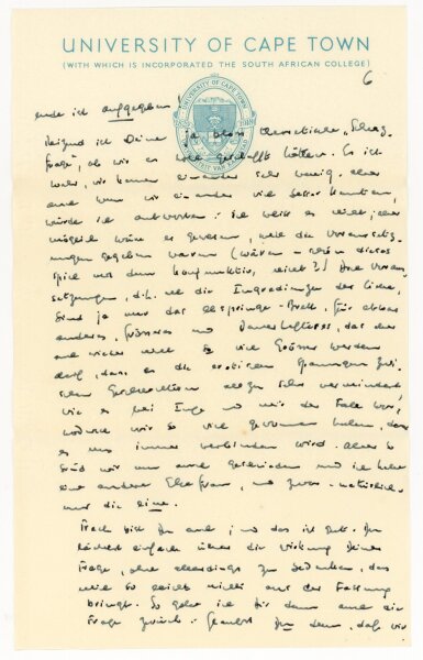 Hermann Brief an Lotti (Liebesbrief) - 24.10.1951