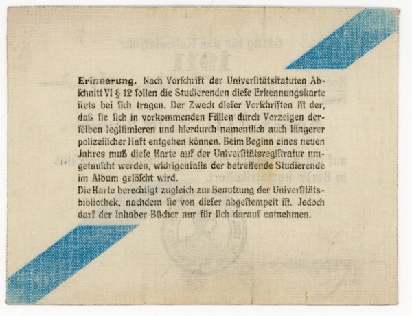 Dr. Max Arndt Brief an Olga Arndt - 1911-1945?