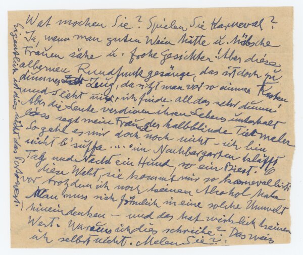 Ernst Eitner - Brief - 20.02.1954