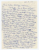 Ernst Eitner - Brief - 20.02.1954