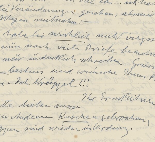 Ernst Eitner - Brief - 07.09.1953