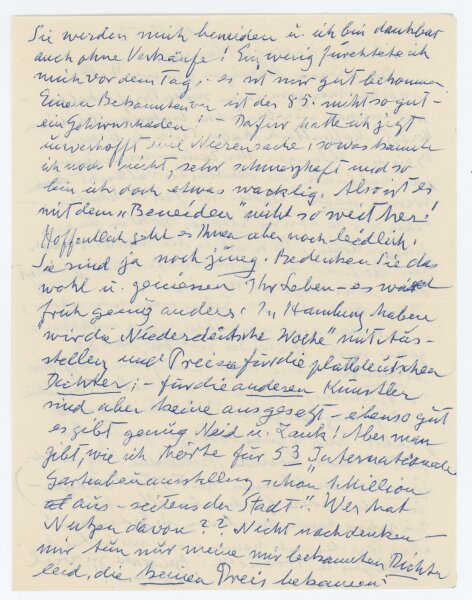 Ernst Eitner - Brief - 11.10.1952