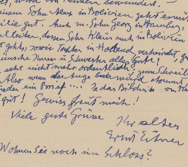 Ernst Eitner - Brief - 29.11.54