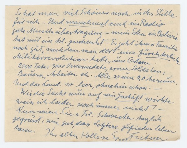 Ernst Eitner - Brief - 30.06.1952