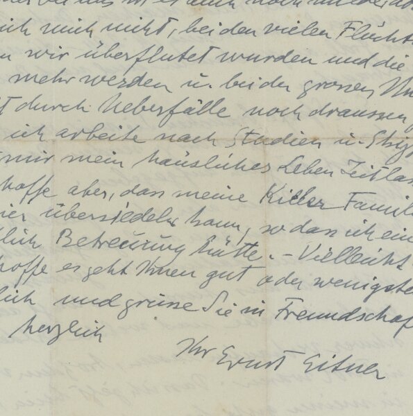 Ernst Eitner - Brief - 08.10.1947