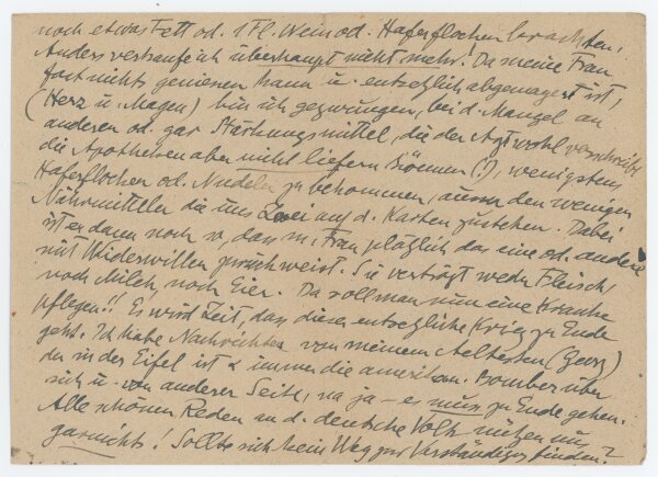 Ernst Eitner - Brief - 03.01.1945/ 05.01.1944 (versehentlich falsch datiert?)