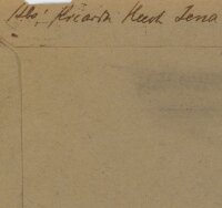Ricarda Huch - Brief - 1900 bis 1940