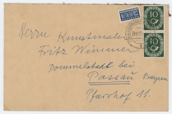 Ernst Eitner - Brief - 27.11.1951