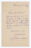 Georg Müller-Breslau - Brief - 04.06.1884