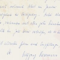 Wolfgang Stresemann - Brief - 11.02.1981