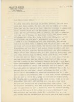 Liselotte Köster - Reisebericht und Dank - 14.01.1954