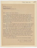Eckhart Peterich - Brief - 1947