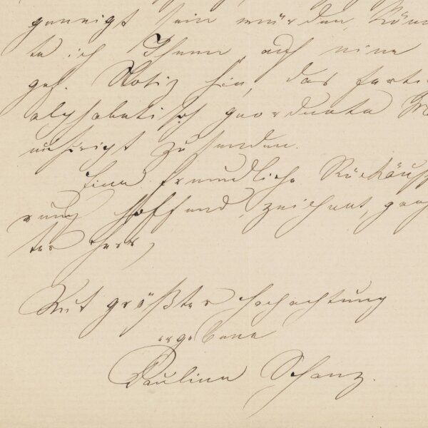 Pauline Schanz - Brief - 04.04.1878