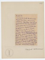 Manfred Hörhammer - Postkarte - ohne Datum