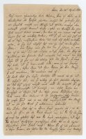 Barthold Georg Niebuhr - Eigenhänd. Brief m. U. -...
