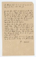 Barthold Georg Niebuhr - Eigenhänd. Brief m. U. -...