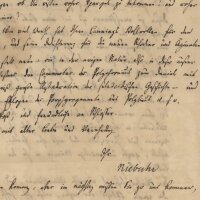Barthold Georg Niebuhr - Eigenhänd. Brief m. U. -...