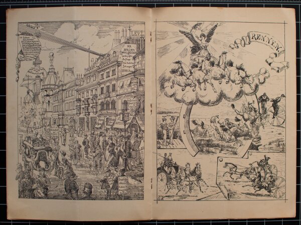 Akademischer Verein Motiv Berlin - Einladung - 6. Dezember 1890