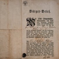 Johann Stephan Gottfried Büsching - Bürgerbrief...