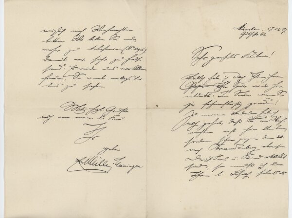 Ernst Müller-Meiningen - Brief - 17.12.1907