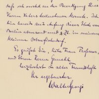Dr. Walter Georgi - Kondolenzbrief - 19.06.1914