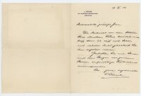 Ludwig Steub - Kondolenzbrief - 17.06.1914