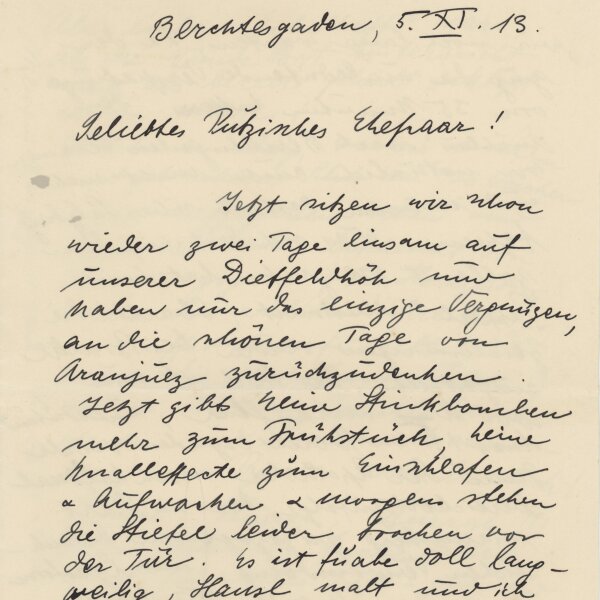 Lelly Roth - Brief - 05.11.1913