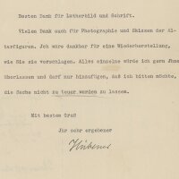 Erhard Hübener - Brief - 26. November 1928