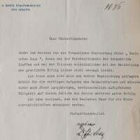 Maximilian Graf von Soden-Fraunhofen - Brief - 16. April...