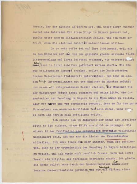 John Meier - Brief - 27. April 1913