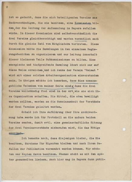 John Meier - Brief - 1. Juni 1913
