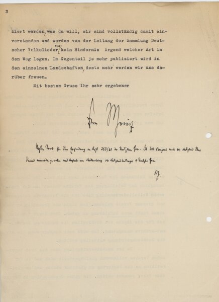 John Meier - Brief - 1. Juni 1913