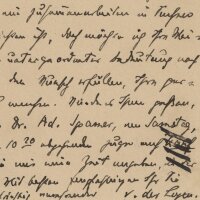 Friedrich von der Leyen - Postkarte - 7. Juni 1913