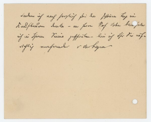 Friedrich von der Leyen - Postkarte - 22. Juni 1913