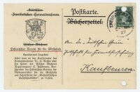 Carl Pöhlmann - Postkarte - 8. Februar 1927