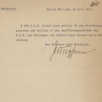 Bernhard Jungheim - Brief - 12. Juli 1913
