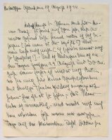 Erika Mann - Brief - 19. August 1924