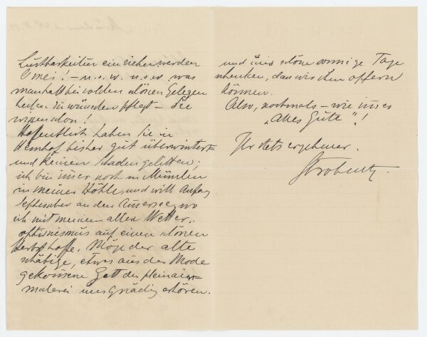 Fritz Strobentz - Brief - 28. August 1912
