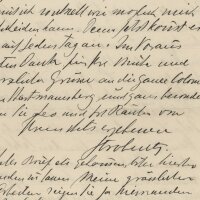 Fritz Strobentz - Brief - 23. Oktober, ca. 1911