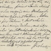 Fritz Strobentz - Brief - 14. Januar 1909