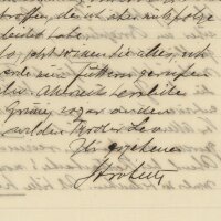 Fritz Strobentz - Brief - 7. März 1911