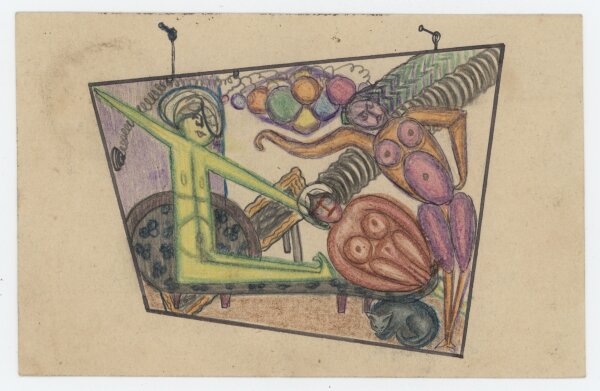 Rudolf Pötzelberger - Neujahrskarte - 31. Dezember 1916