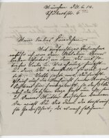 Ella Räuber - Kondolenzbrief - 21. Juni 1914