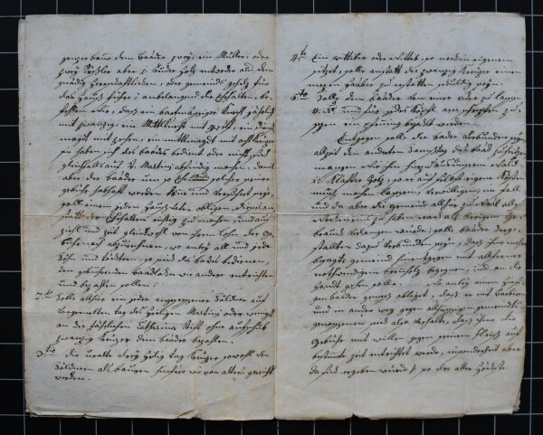 Anton Schenk von Castell - Bestandbrief - 10. Februar 1782