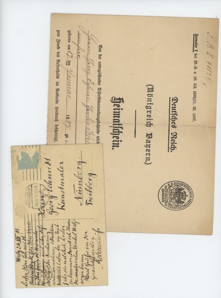 Georg Schmidt - Konvlut - 1902-1922